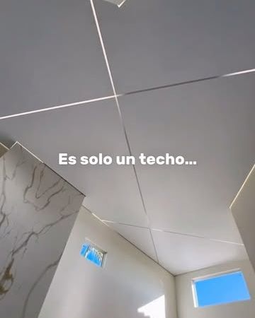 Instalación de stretch ceiling
