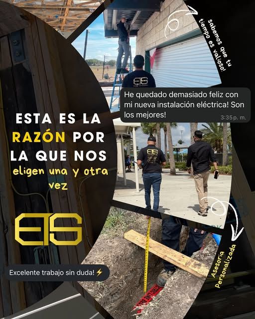 El equipo de Energy Tech Systems en obra